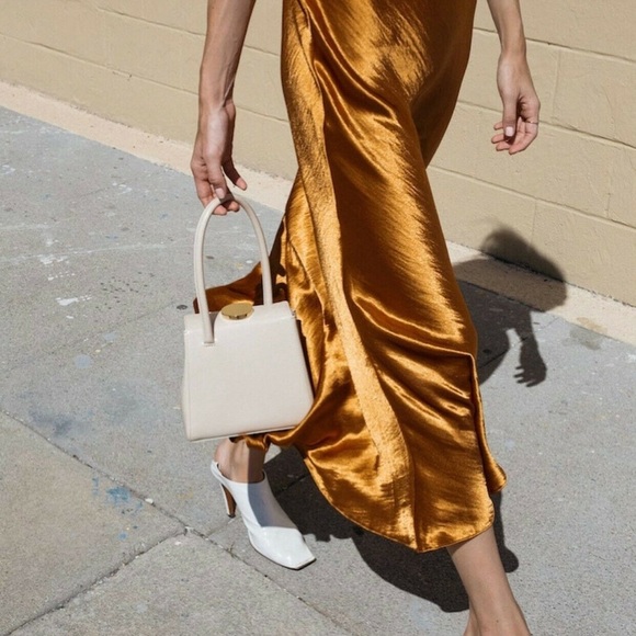 Little Liffner Mademoiselle Bag in Patent Leather Small White Ivory - Picture 2 of 6